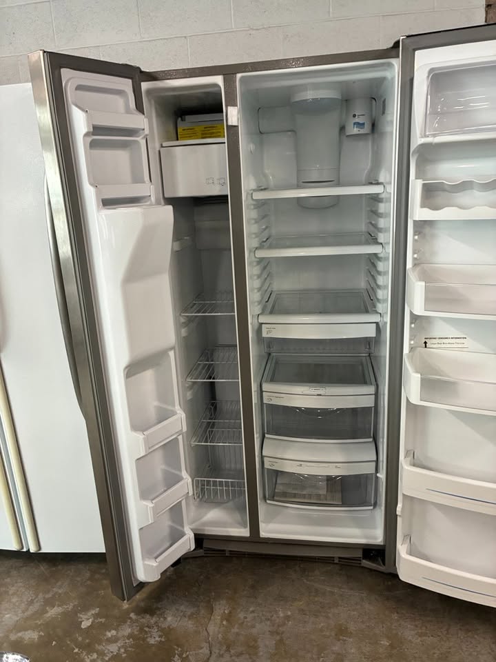 Maytag Side-by-side Refrigerator with Ice Maker and Water Dispenser