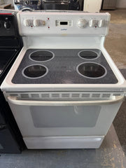 Moffat range oven with flat top