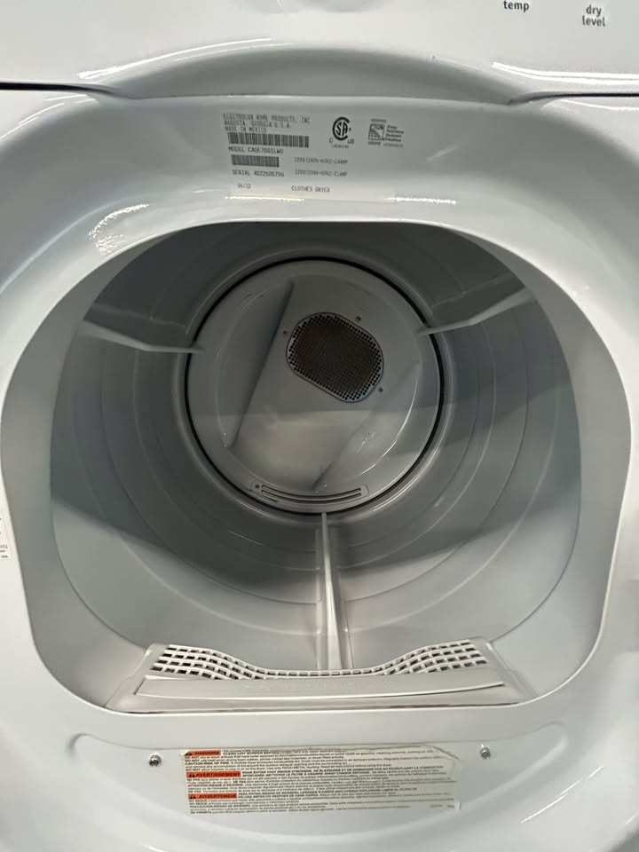 Frigidaire Dryer Front Load