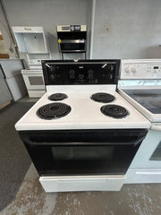 Inglis range oven with coil elements