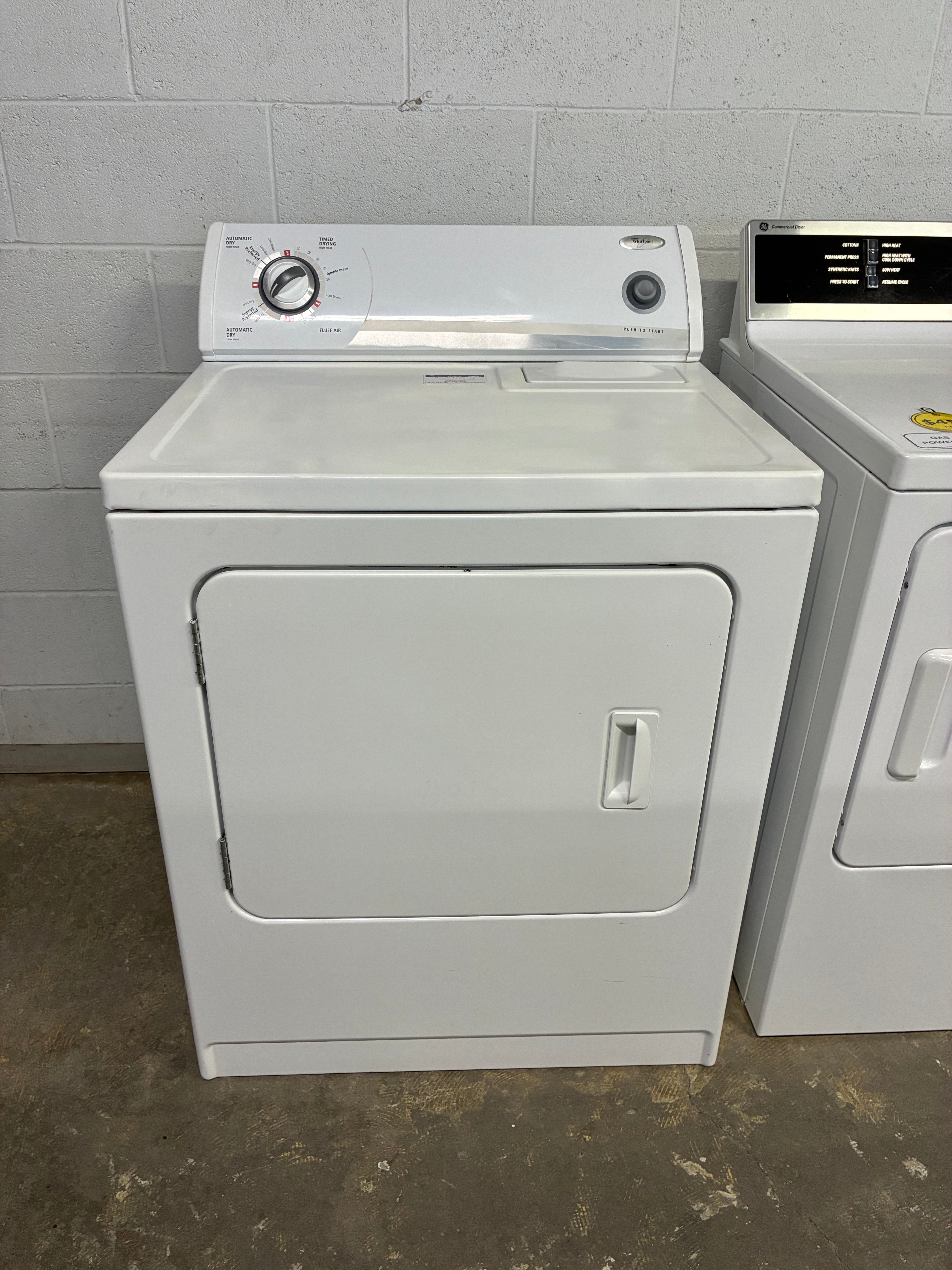 Whirlpool Top Load Dryer