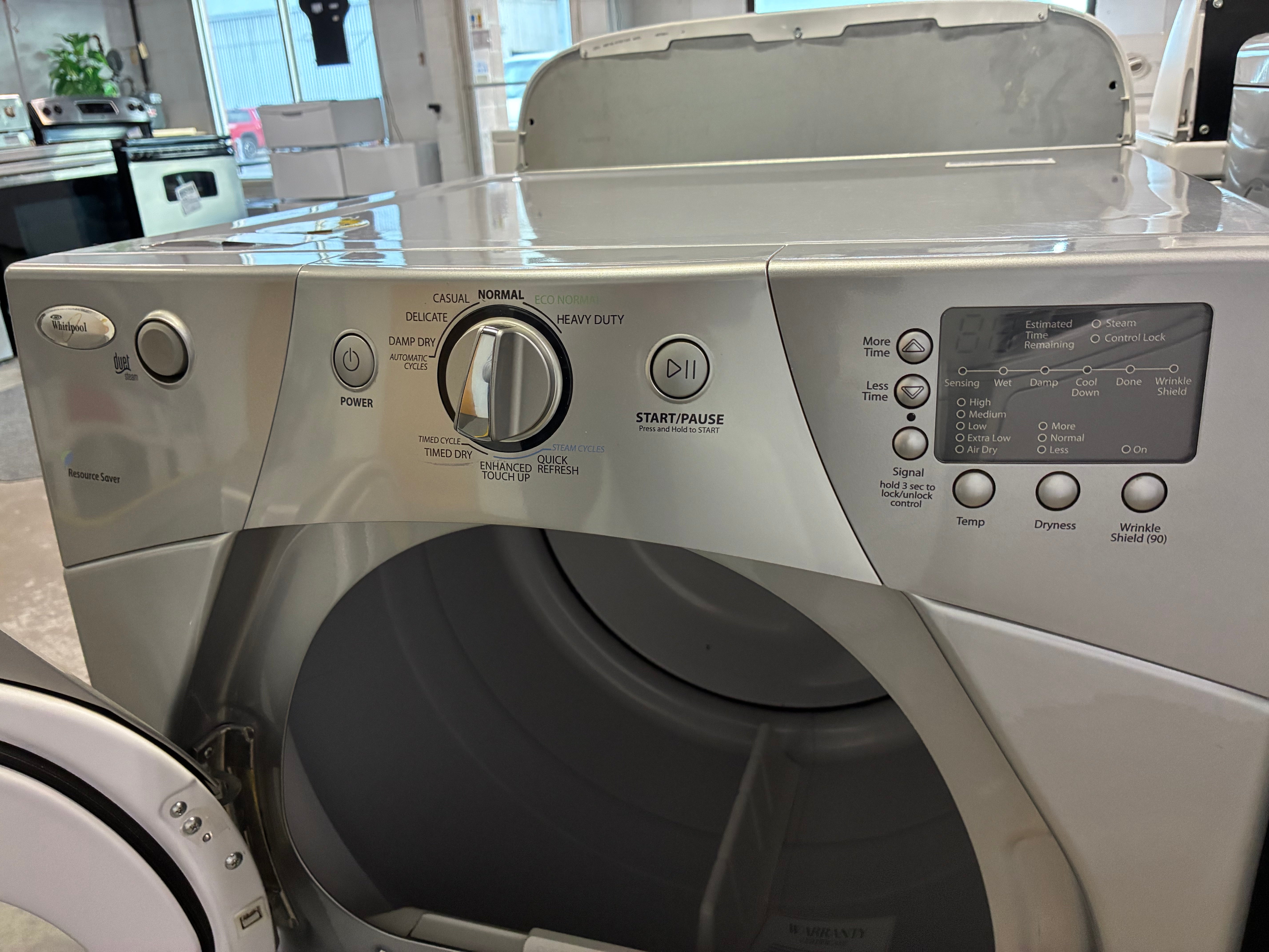Whirlpool Front Load Dryer with Steam