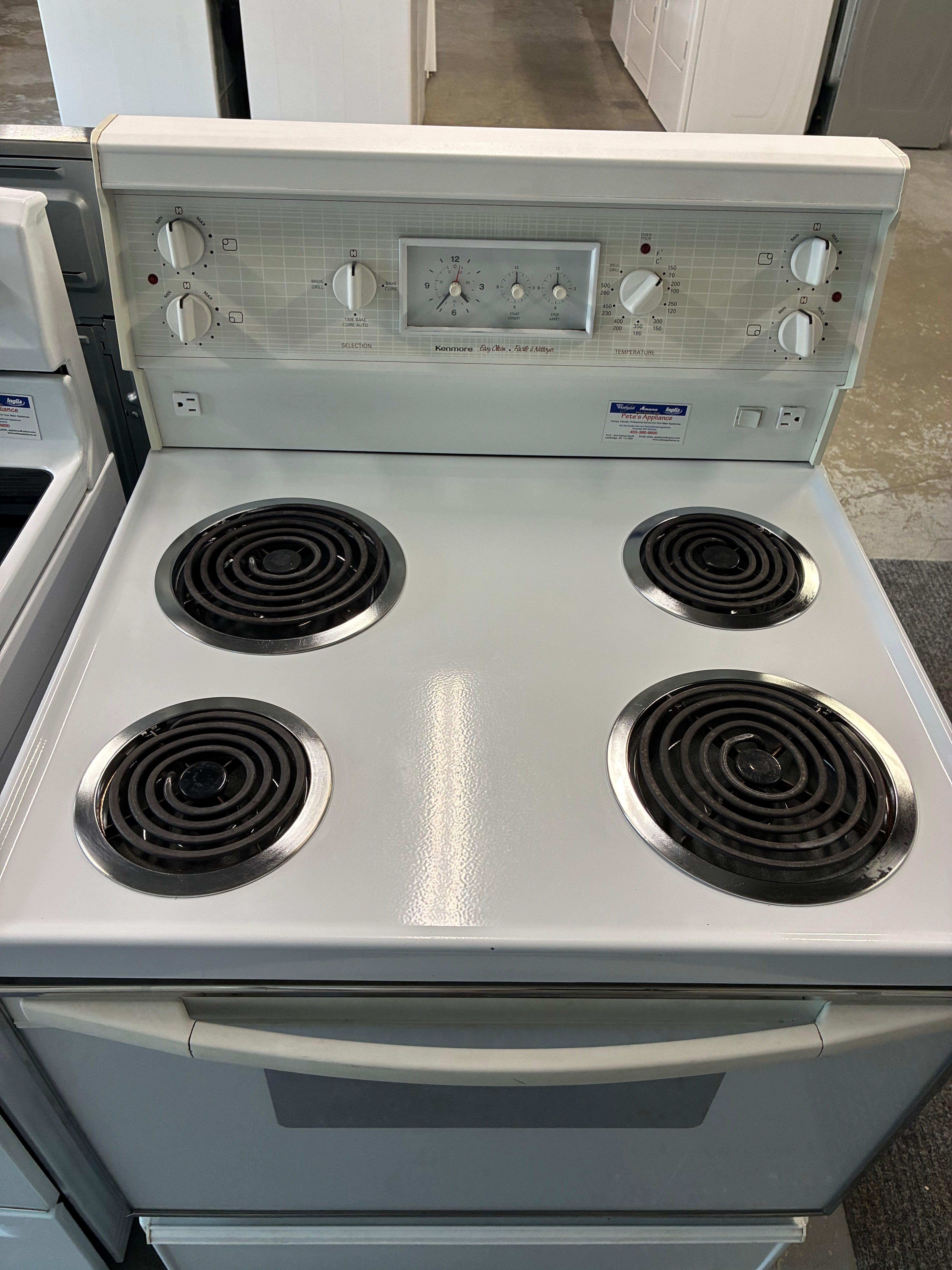 Kenmore Range Coil Burners