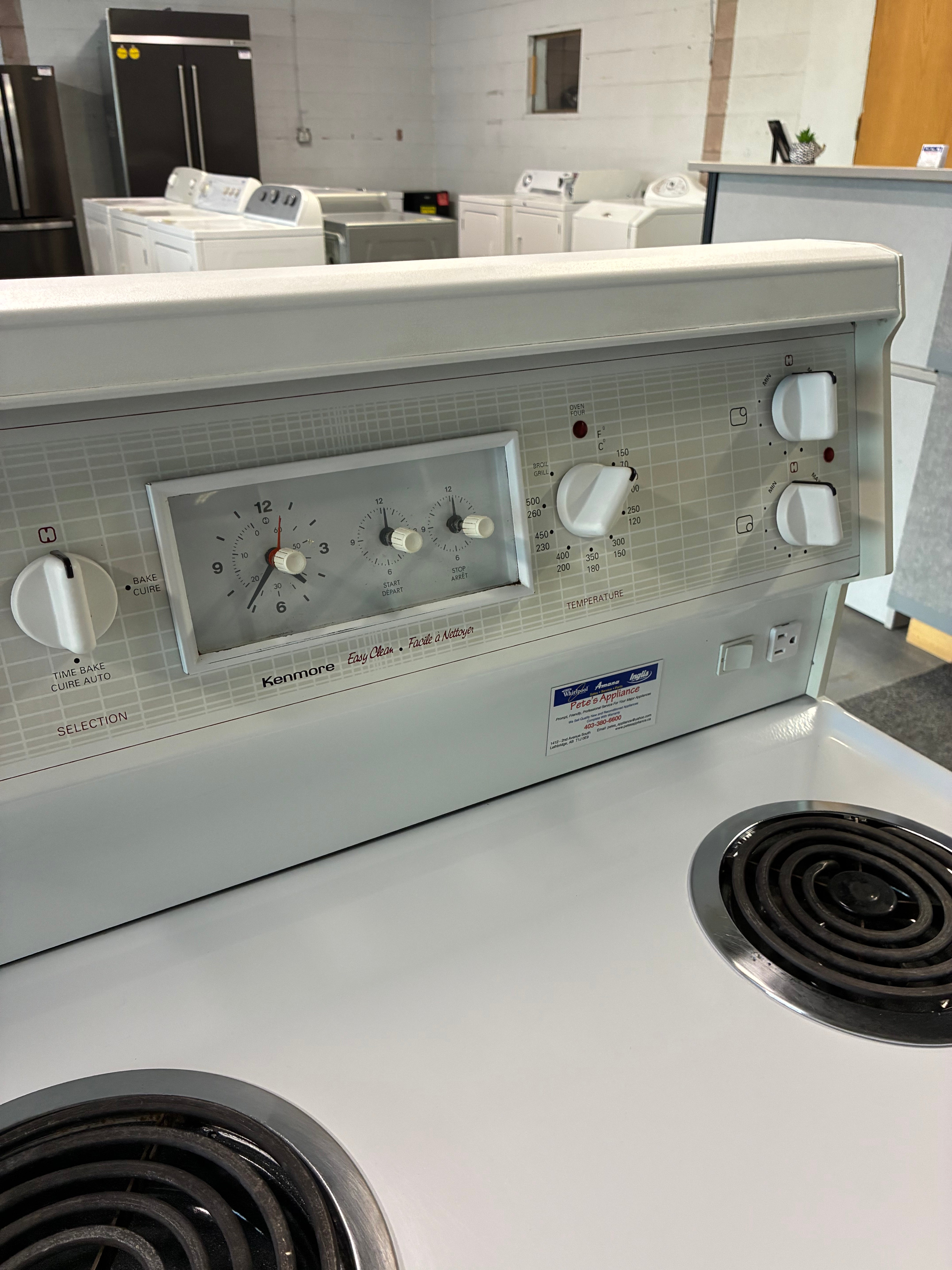 Kenmore Range Coil Burners