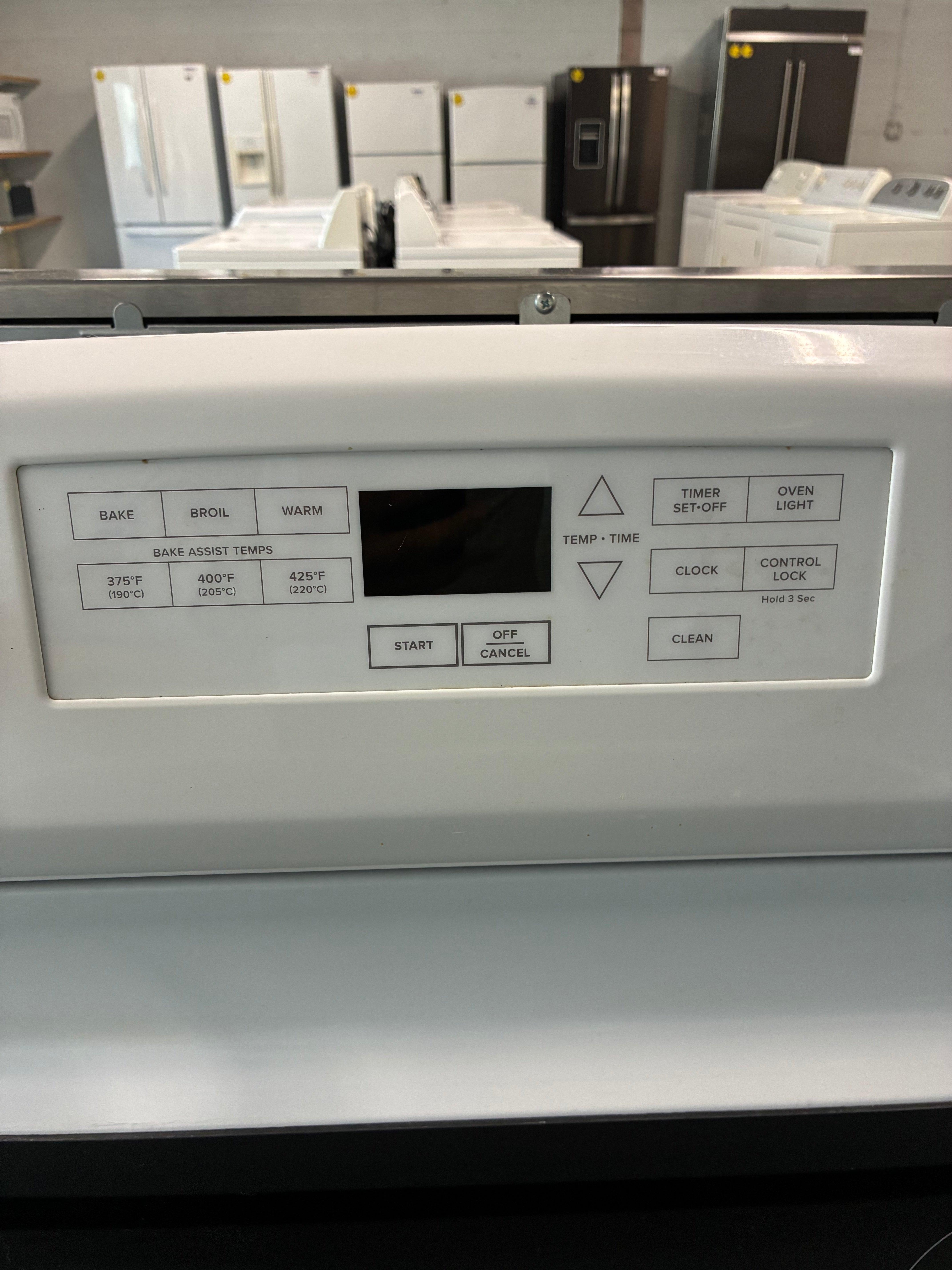 Amana Range Flat Surface Glasstop