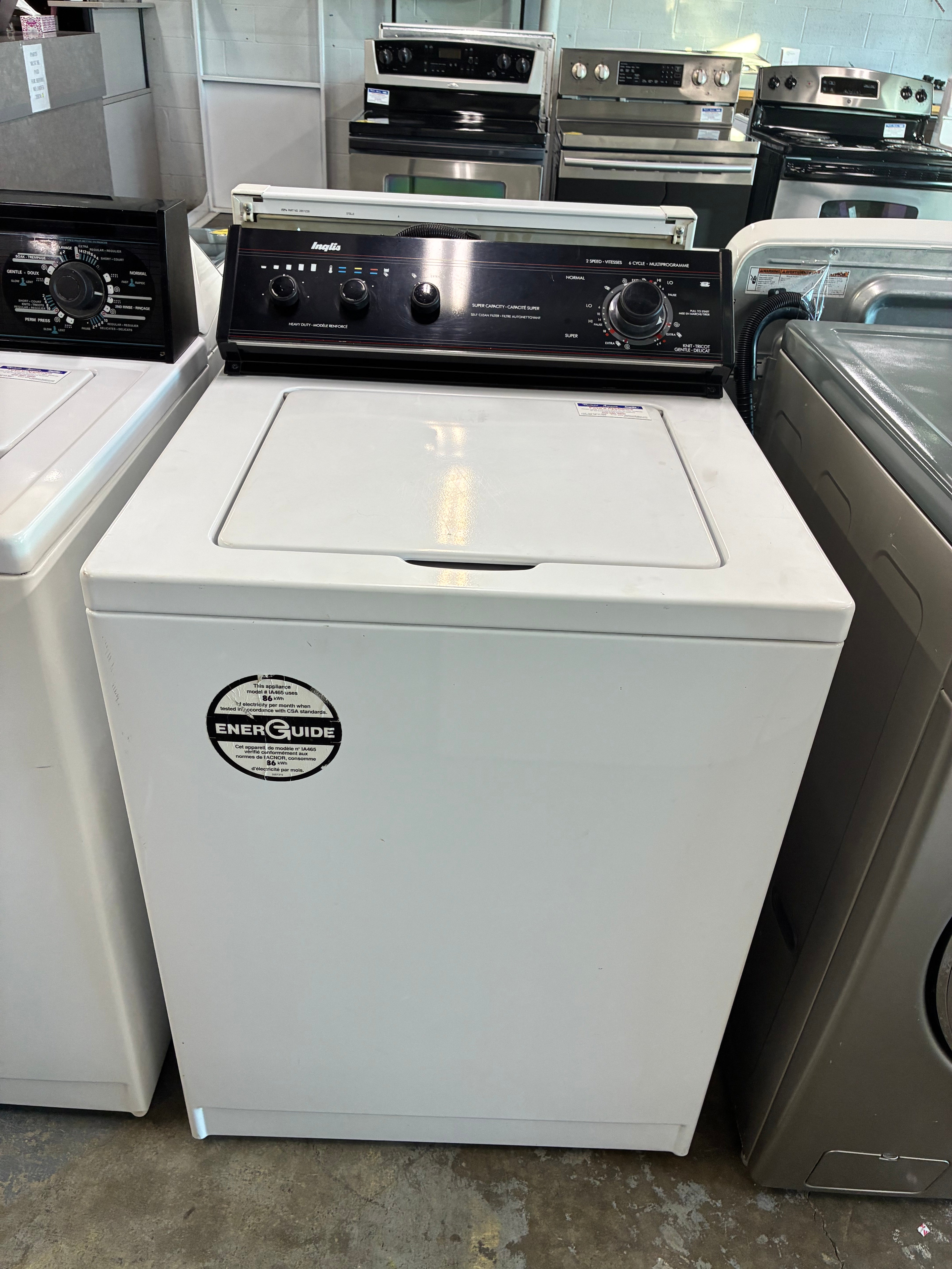 Inglis Top Load Washing Machine Heavy Duty Large Capacity