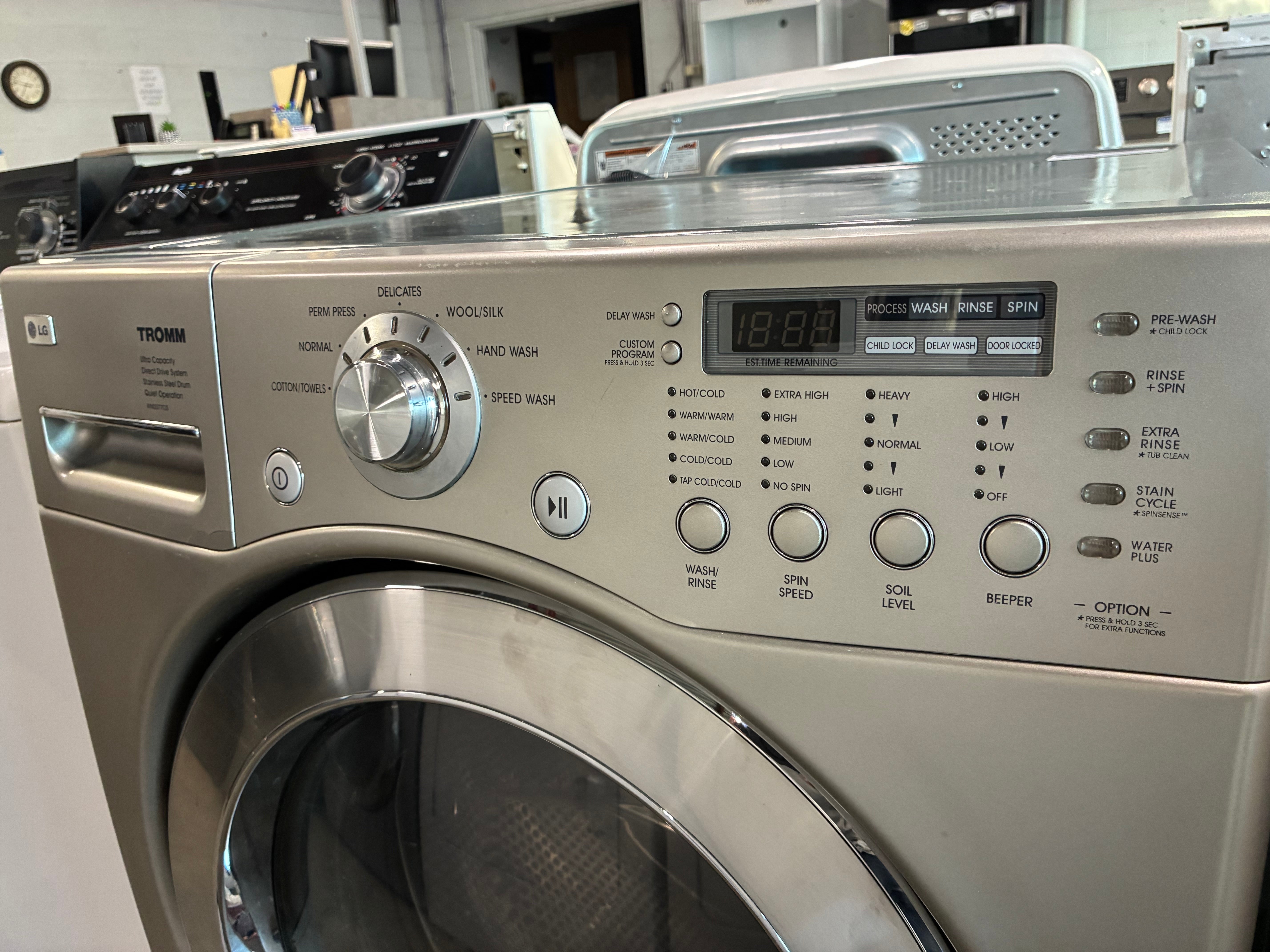 LG Front Load Washer Direct Drive System Large Capacity