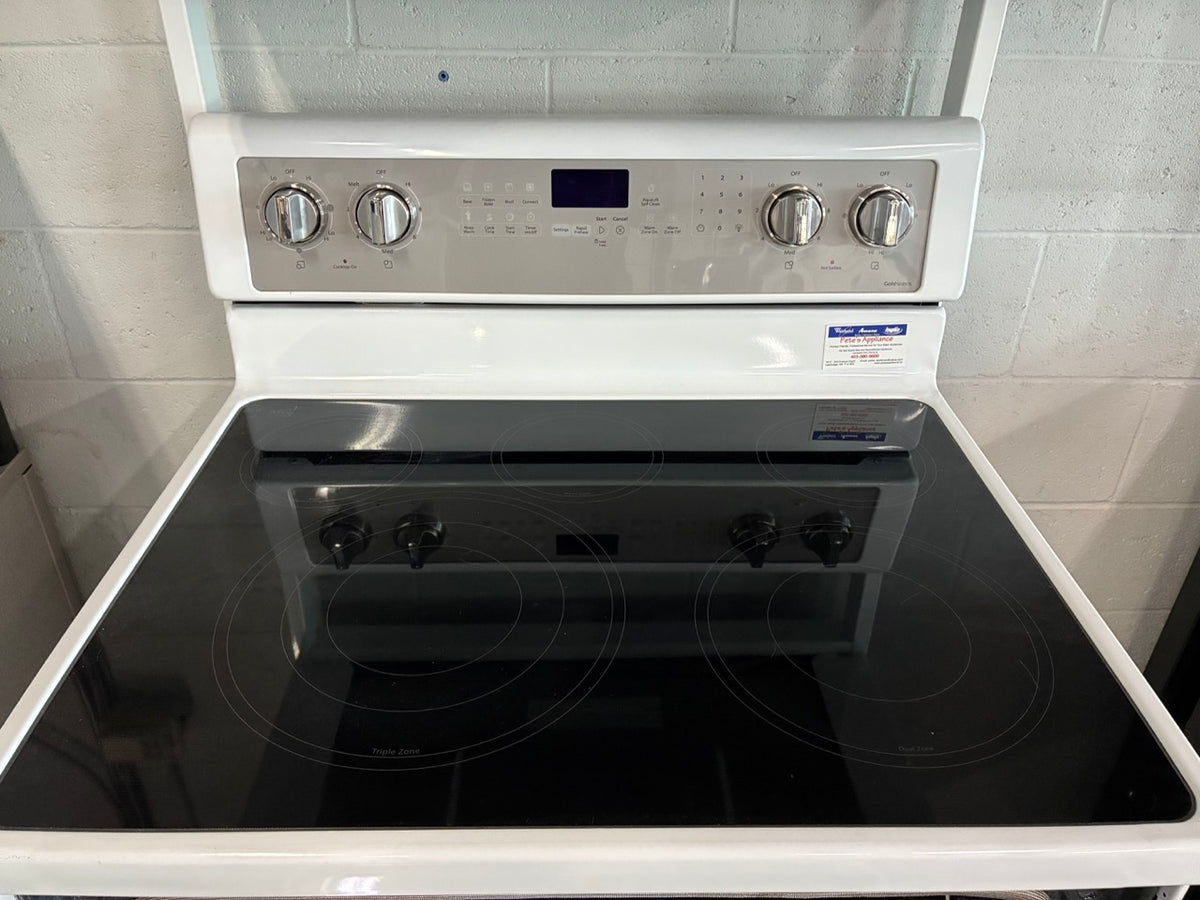 Whirlpool Range with True Convection and Large Window