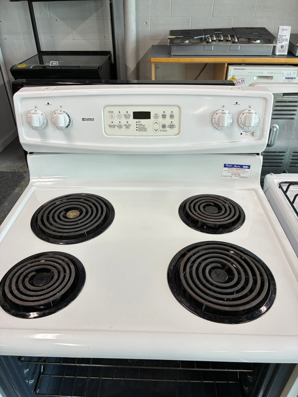 Kenmore Range 4 Coil Elements