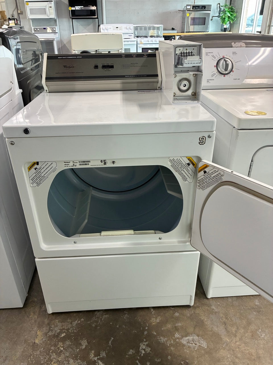 Whirlpool Dryer Coin Operated Front Load