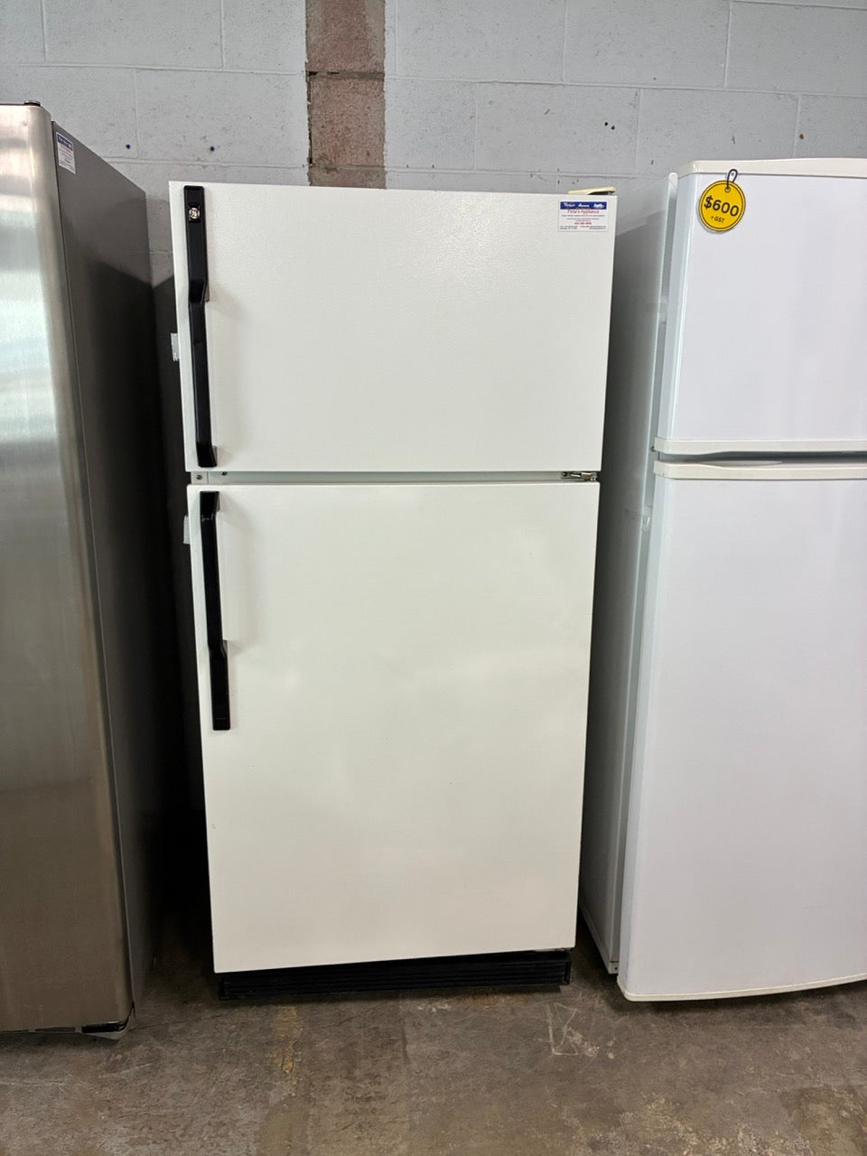 GE Refrigerator Top Freezer Standard Size