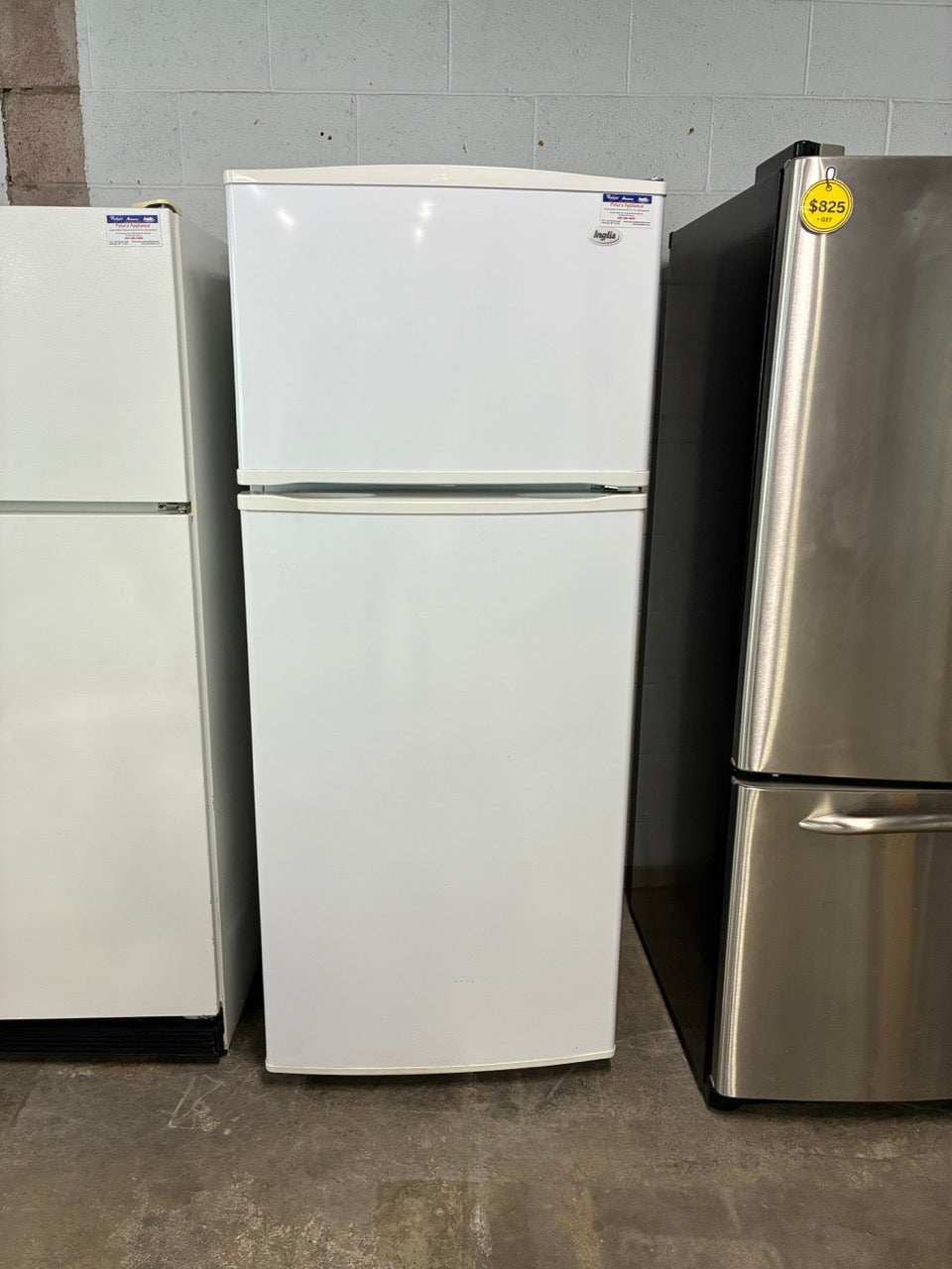 Inglis Refrigerator Top Freezer Standard Size