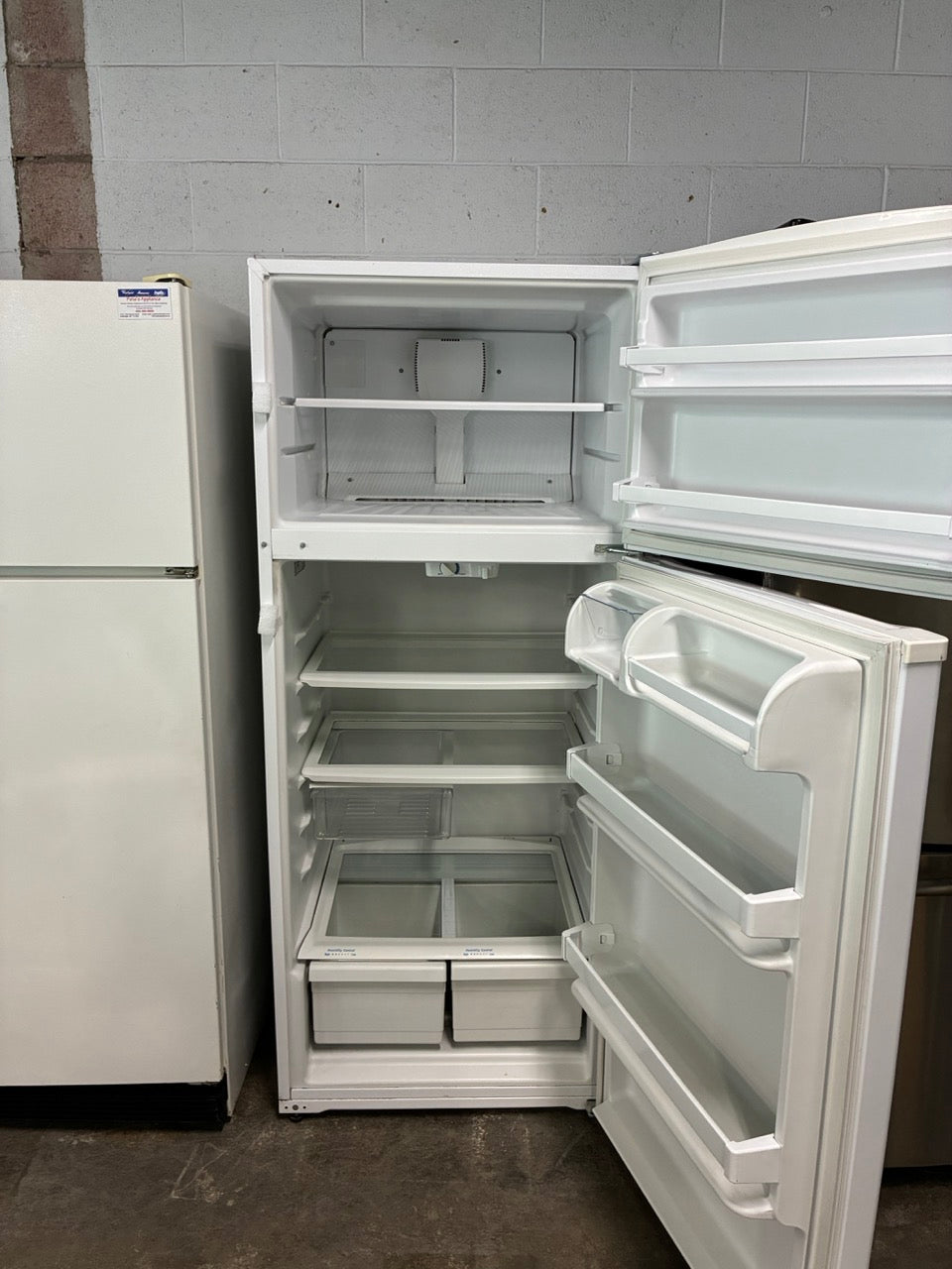 Inglis Refrigerator Top Freezer Standard Size