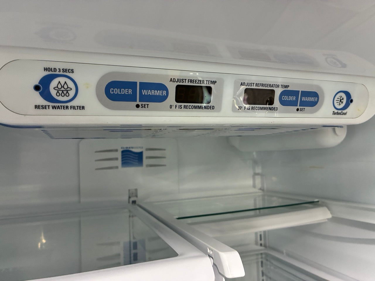 GE Profile Refrigerator French Doors with Internal Water Dispenser and Ice maker