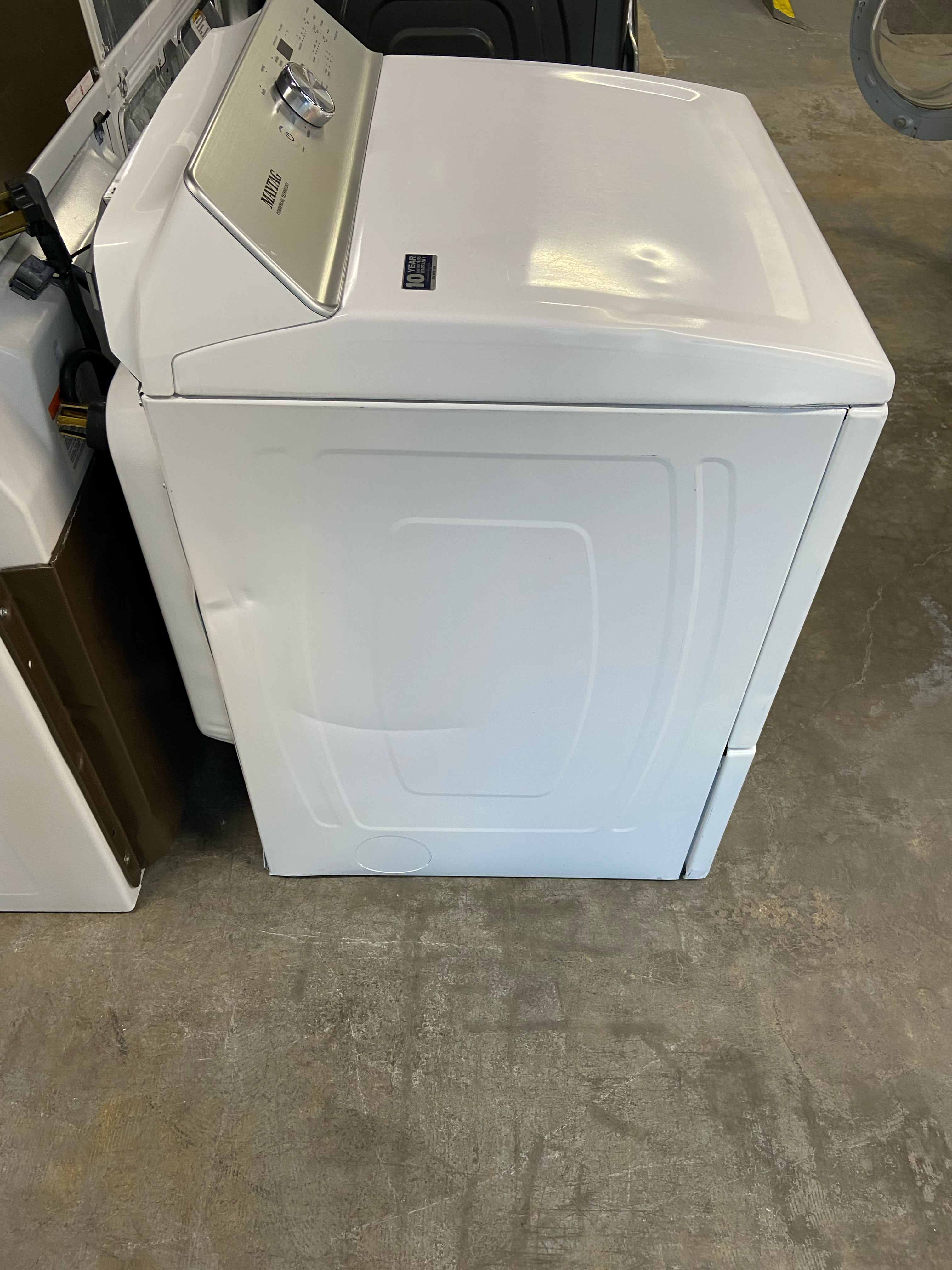 Maytag Dryer Top Load with Glass Door