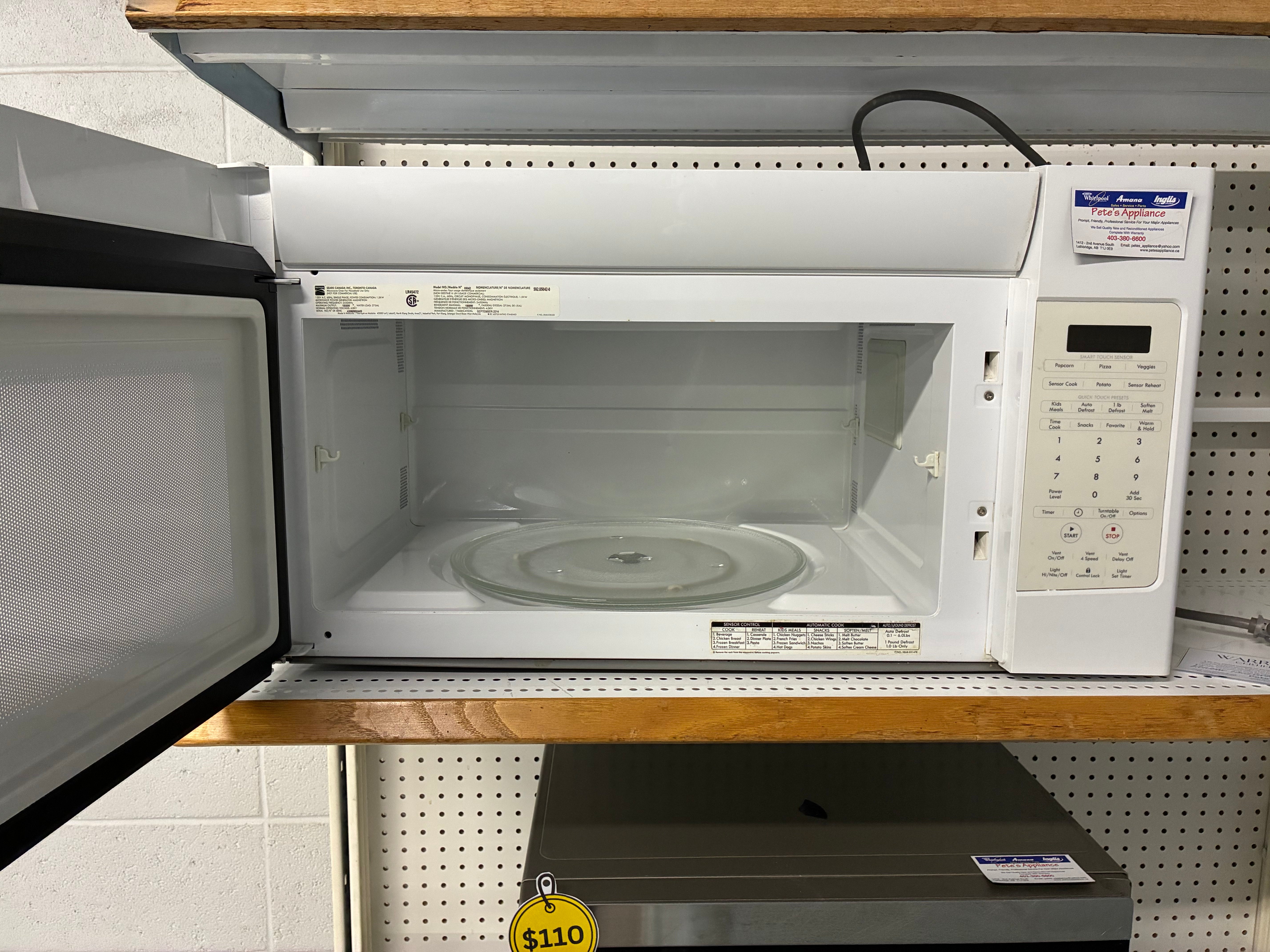 Kenmore Over-the-Range Microwave