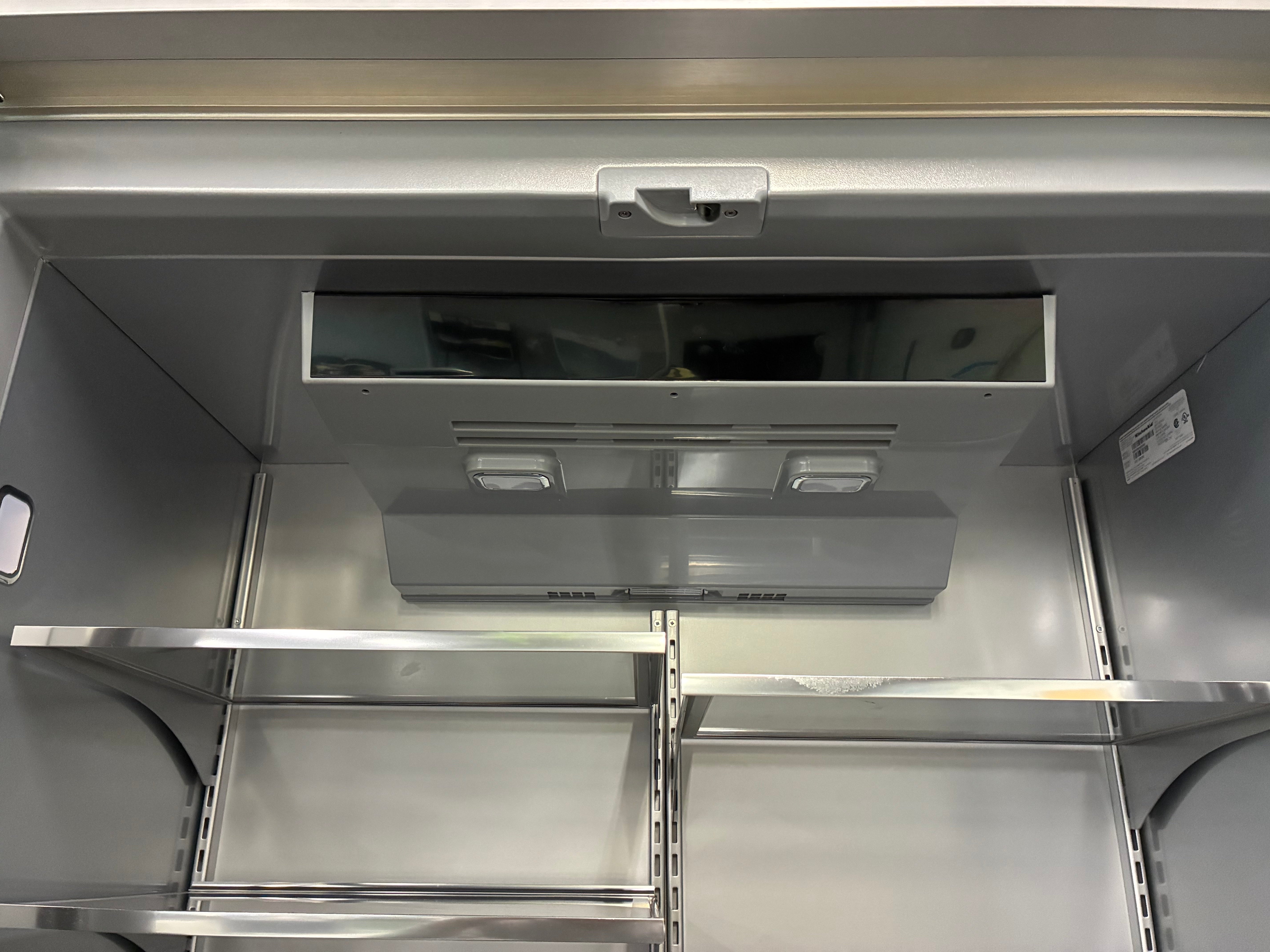 Built-in Refrigerator KitchenAid French Doors Large Capacity 42"