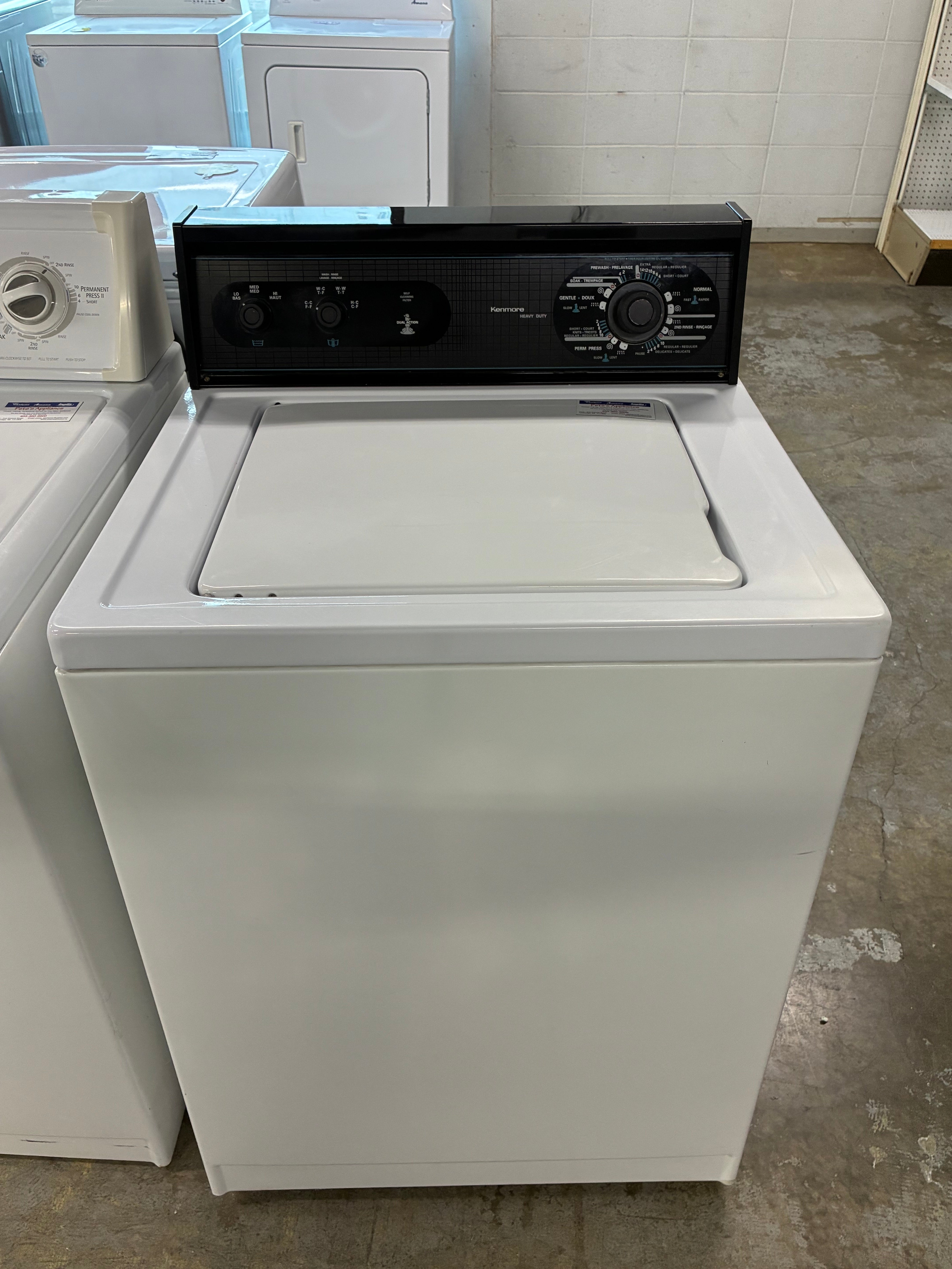 Kenmore Heavy Duty Top Load Washing Machine