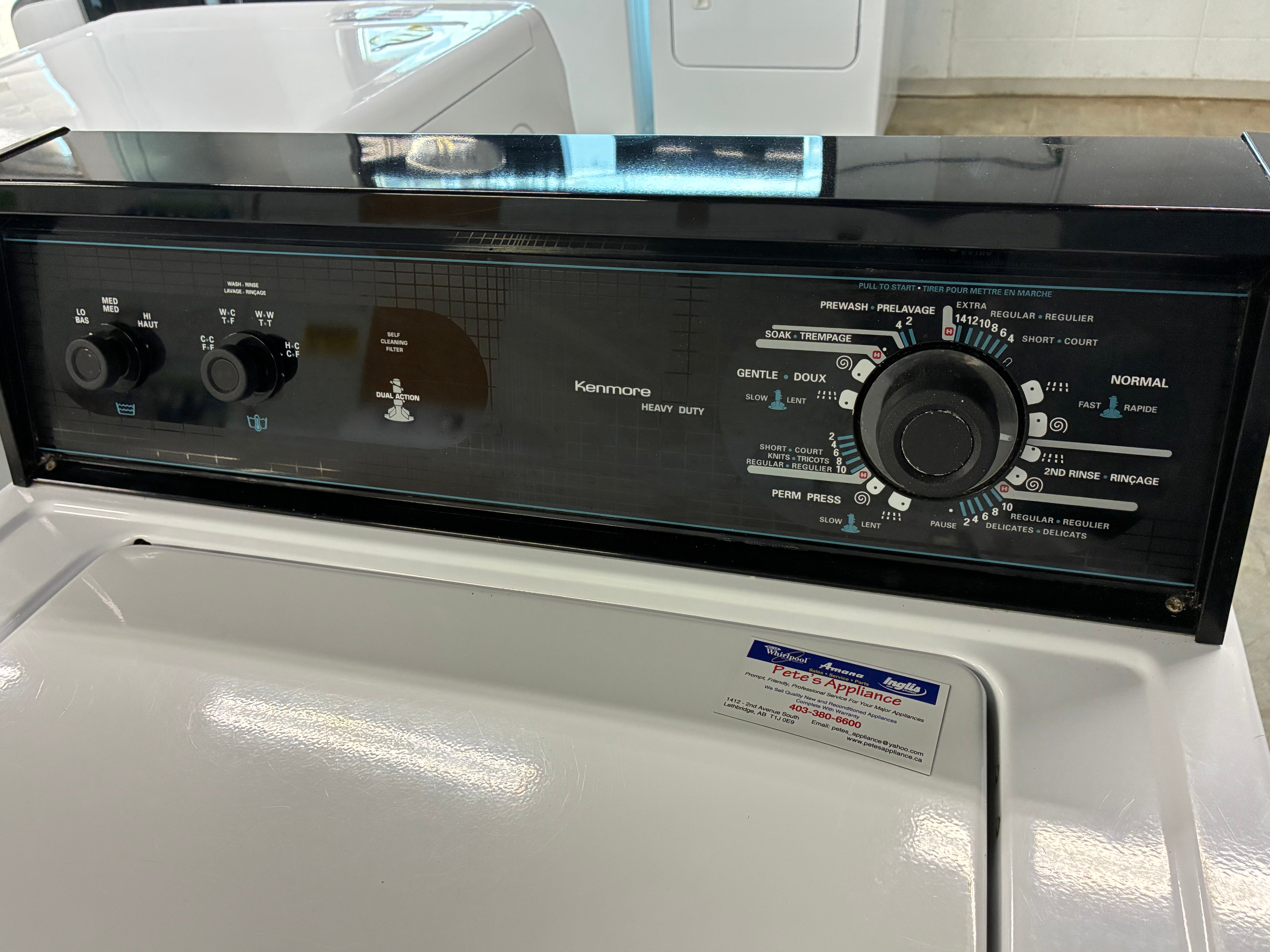 Kenmore Heavy Duty Top Load Washing Machine
