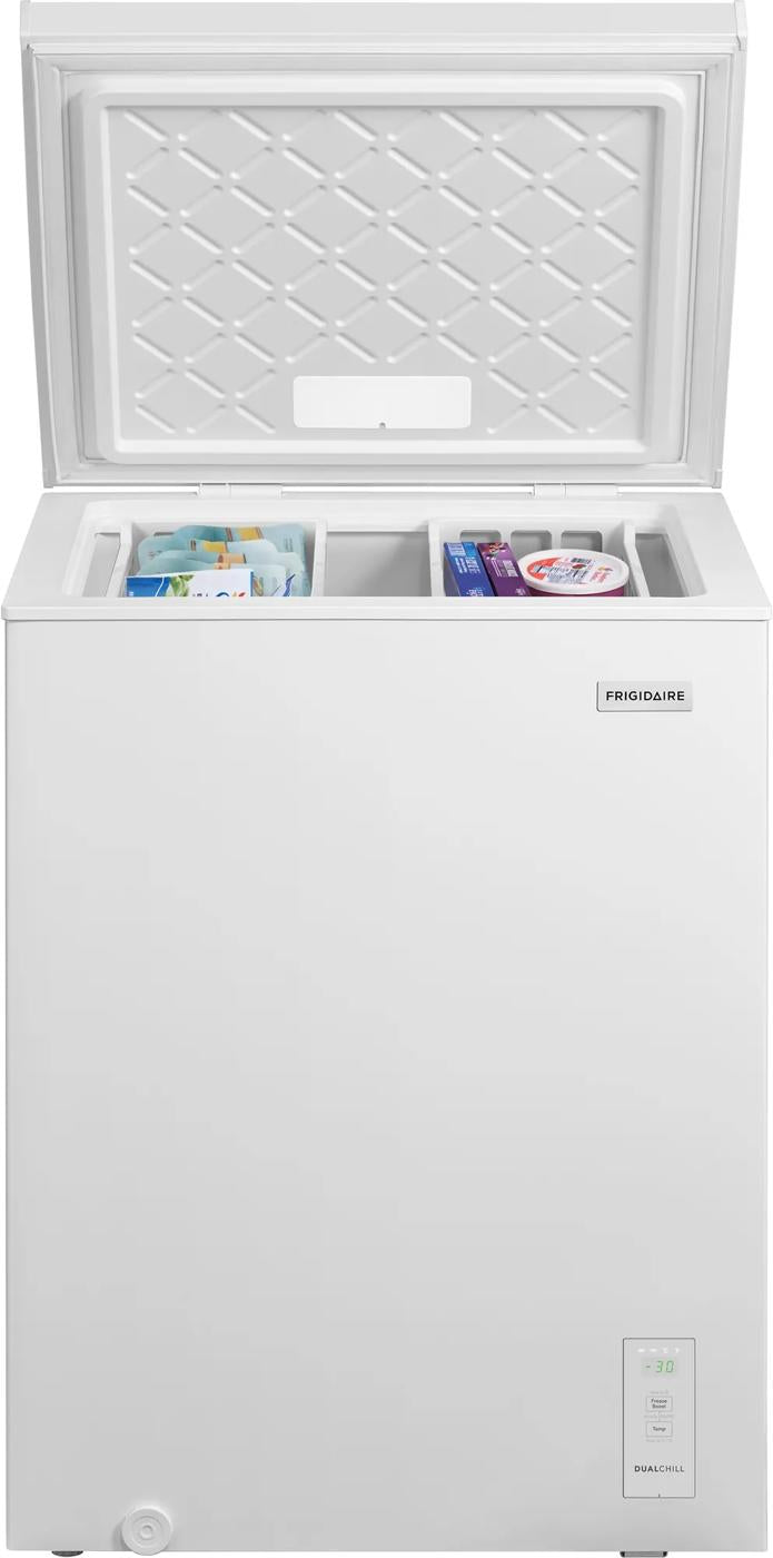 Chest Freezer Frigidaire 5.1 Cu. Ft. Convertible Garage Ready Small Chest Freezer