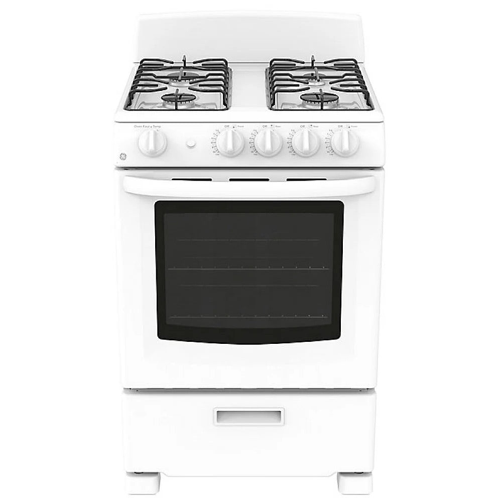 GE Gas Range 24" Small Size with drawer burner