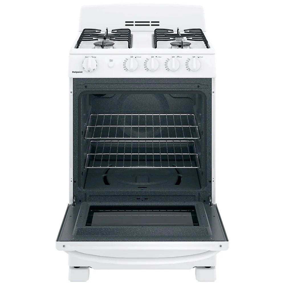 GE Gas Range 24" Small Size with drawer burner