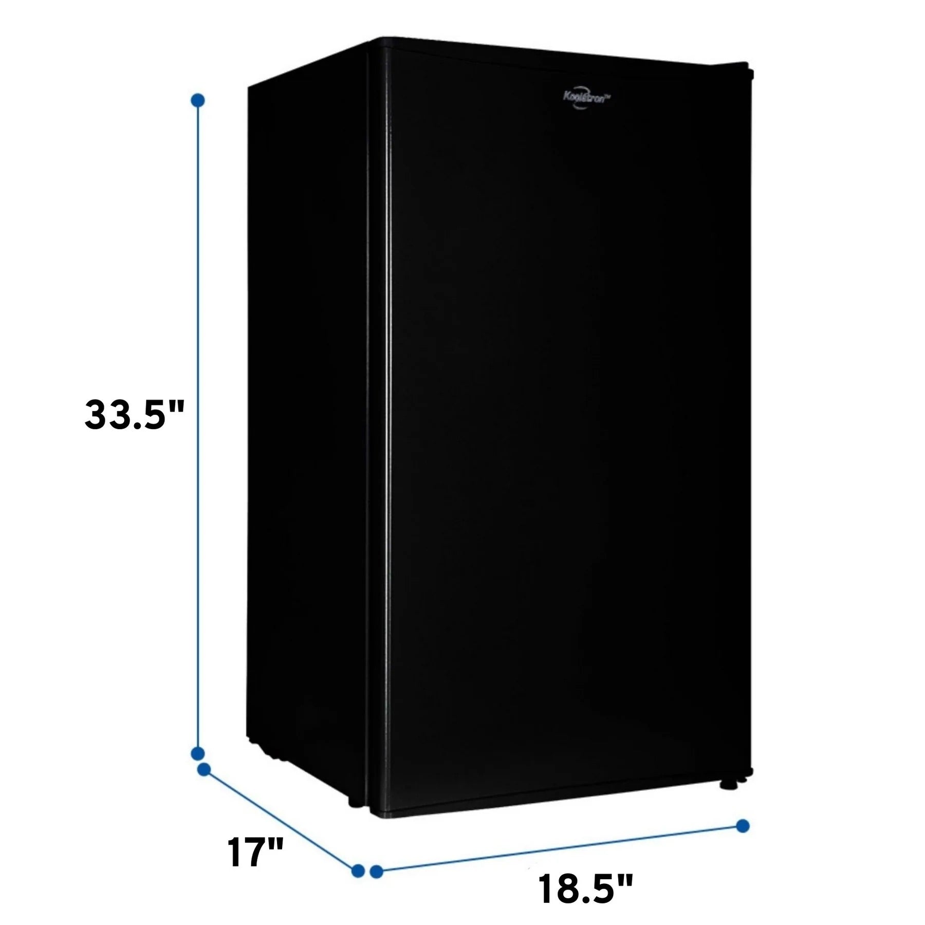 Koolatron Mini Fridge with Freezer 3.2 Cu. Ft.